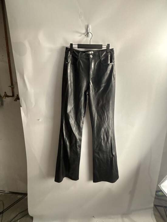 Zara Pants - Zara Faux Leather Flared Pants